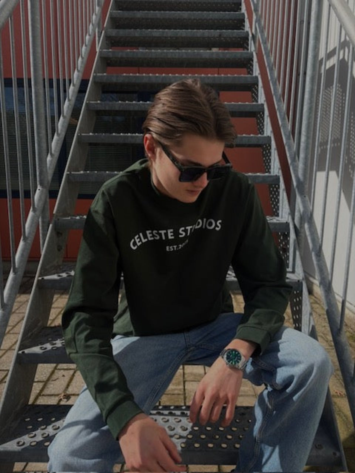 Longsleeve Groen